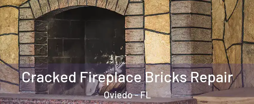  Cracked Fireplace Bricks Repair Oviedo - FL