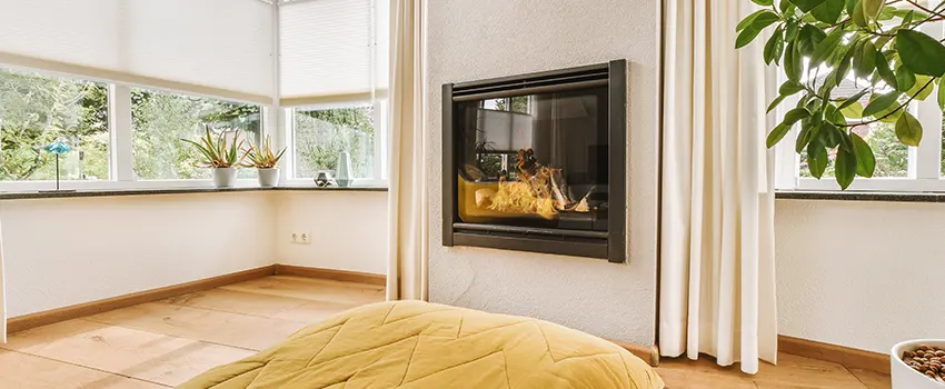 Residential Fireplace Ceramic Glass Installation in Oviedo, FL