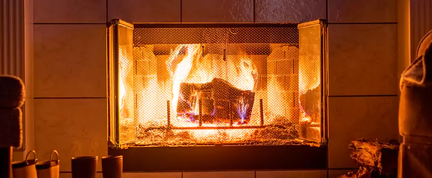 Mendota Hearth Landscape Fireplace Installation in Oviedo, Florida