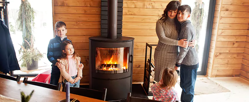 Morso Cast Iron Fireplace Insert Installation in Oviedo, Florida
