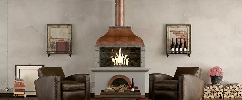 Thelin Hearth Products Providence Pellet Insert Fireplace Installation in Oviedo, FL