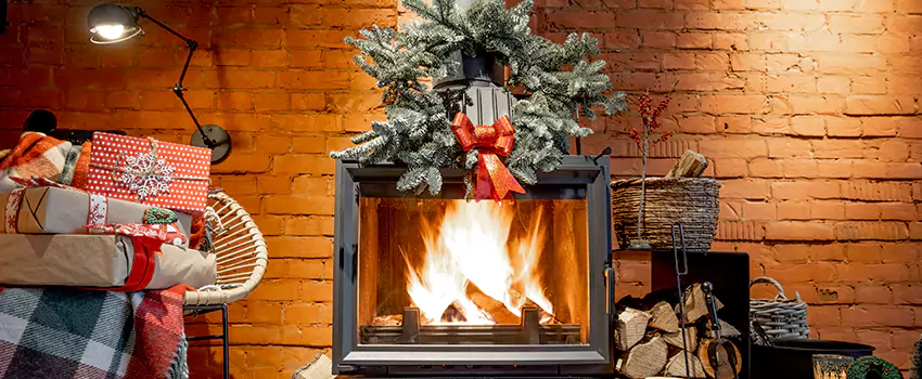 Travis Industries Linear Gas Fireplace Installation in Oviedo, Florida